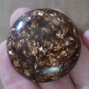 Sparkling 1.625" Bronzite Cab
